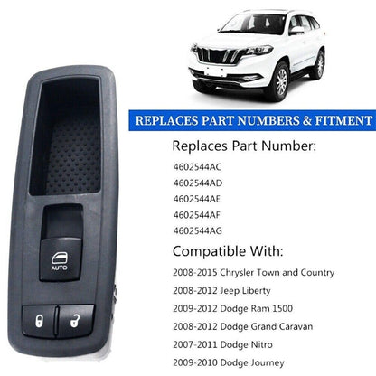 ya 9 10.24 Master Power Window Control Switch for Dodge Journey Nitro for Chrysler for Jeep Liberty-