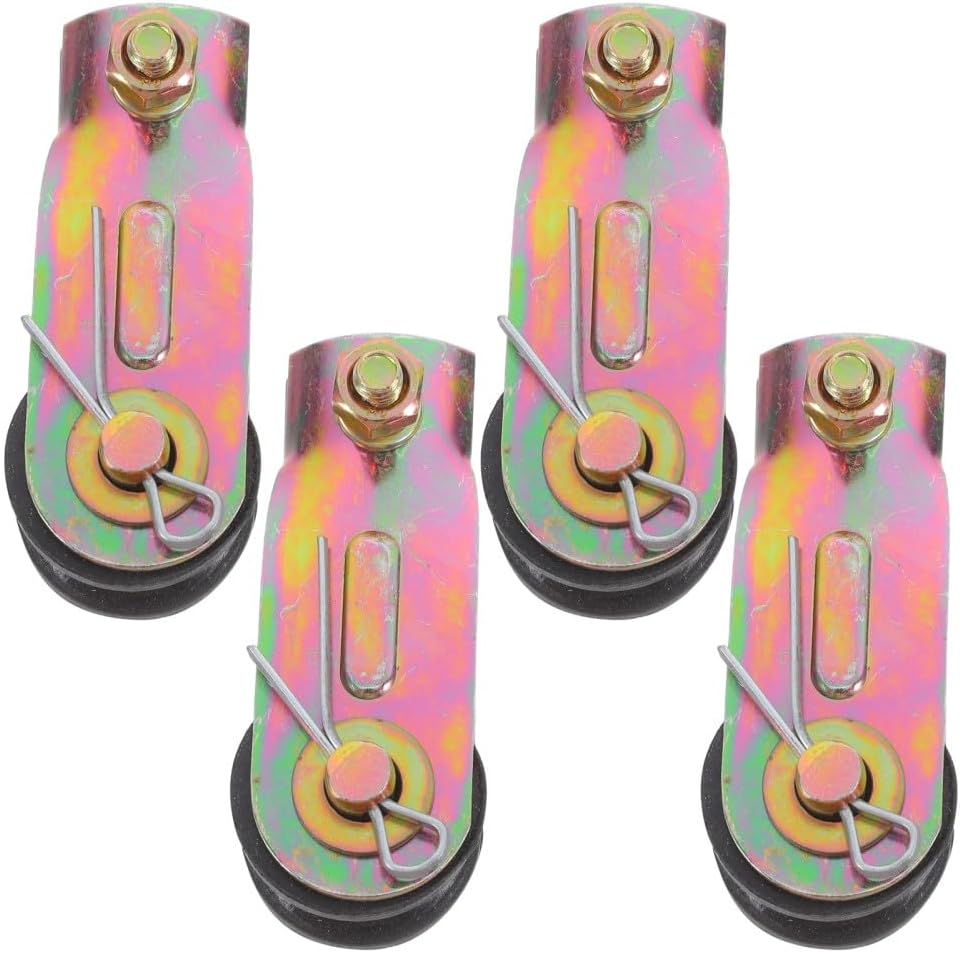 ya 4 8.14 4 Pcs Ceiling Fan Pulley Roller Wheel Pulleys Accessories Spare Parts