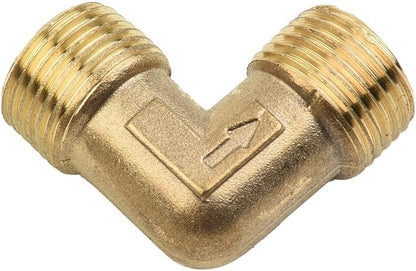 ya 28 10.13 baidi Elbow Coupler Pipe Joint 1.2x1.2x0.51inch 16.5mm Compressor Assembly