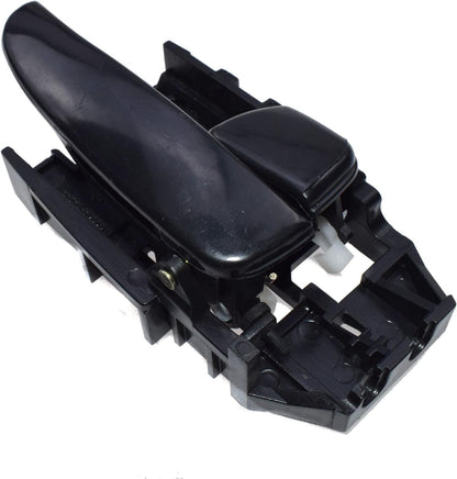 ya 4 8.14 Front Right Inside Door Handle for 2001-06 for Hyundai for Elantra Black Passenger Side