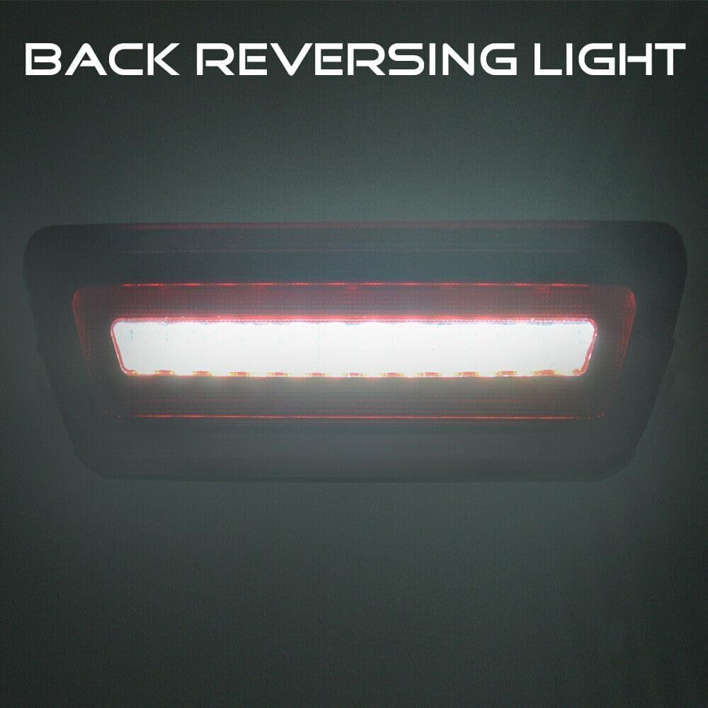 ya 14 9.20 zhengce Smoked Lens 3 in 1 LED Rear Fog Brake Tail Light for Nissan for X-Trail Ro-1