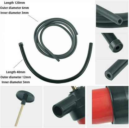 ya 6 8.24 baidi Siphon Fluid Extractor Pump Manual Suction Oil Fuel Disel Transmission Transfer