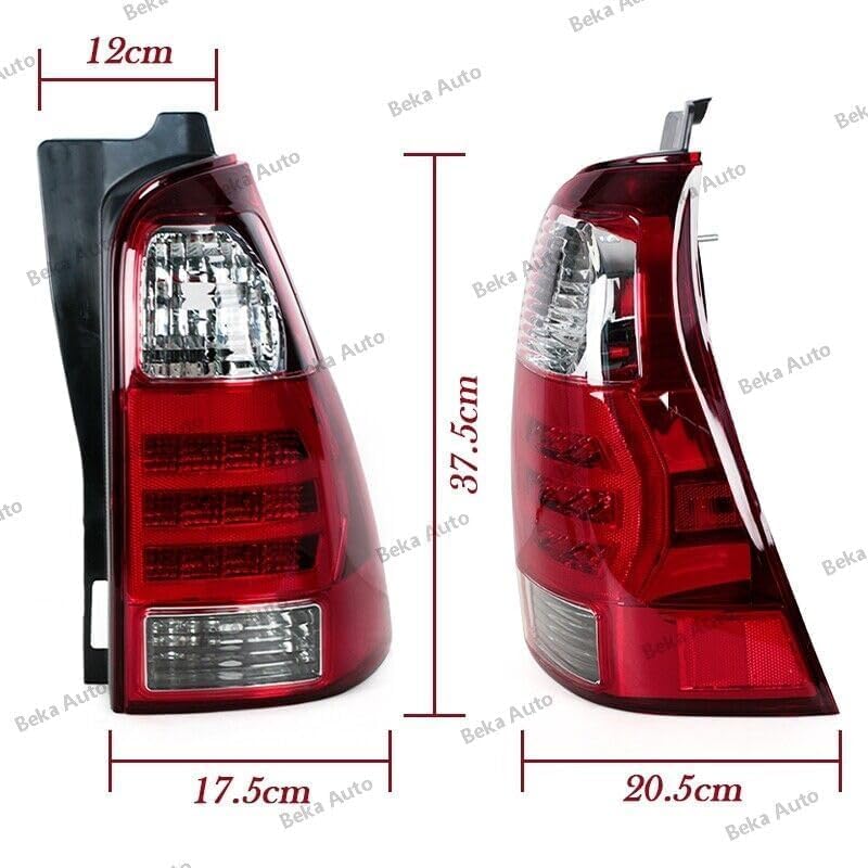 ya 13 9.15 zhengce 1 left tail light assembly suitable for Toyota 4Runner 2006 2007 2008 2009