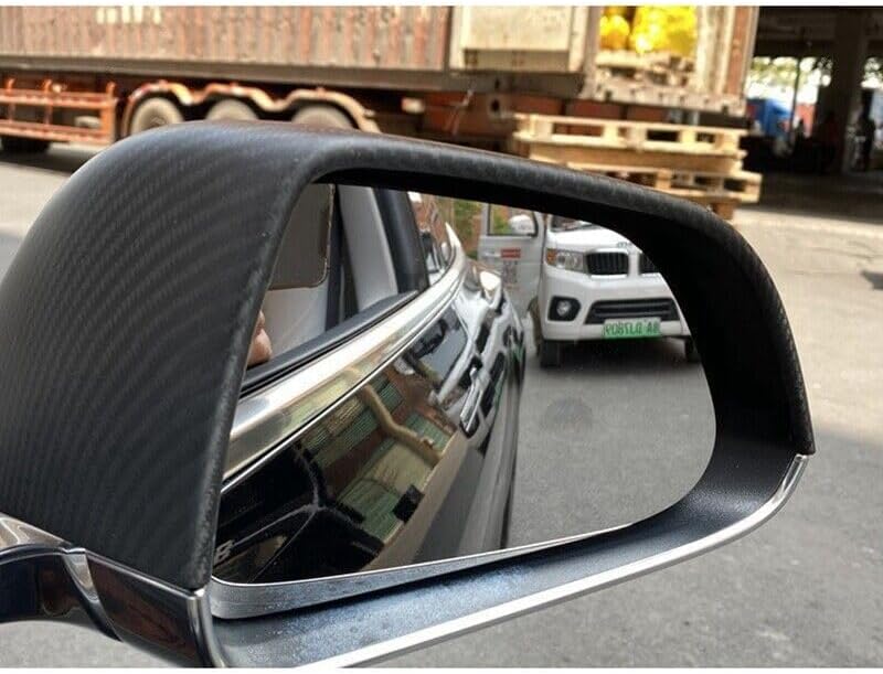 ya 11 9.14 baidiFor for Tesla for Model 3 2016-2022 Matte Real Carbon Fiber Car Mirror Cover Replacement