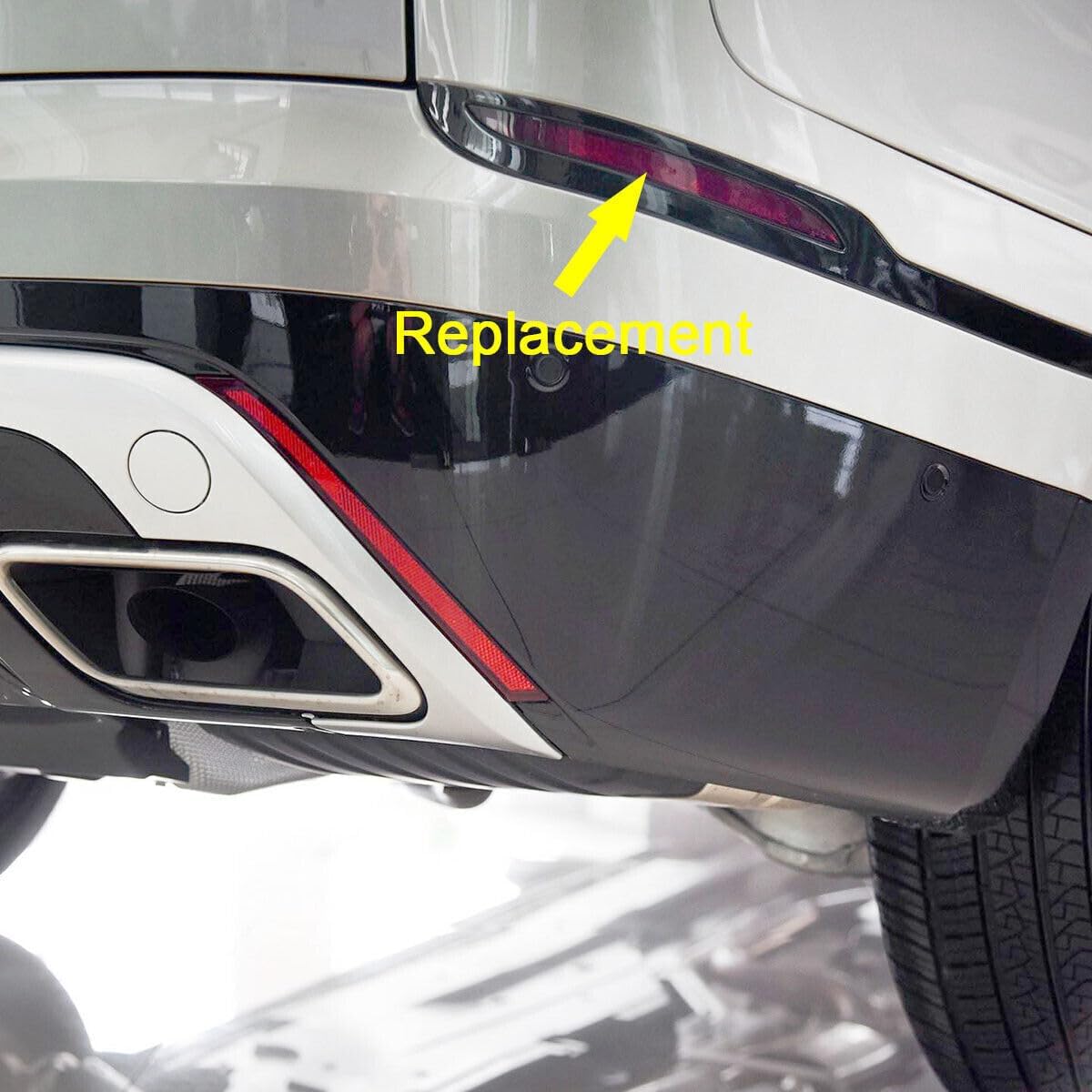 ya 4 8.24 baidi Right Passenger Rear Bumper Fog Light Fog Light Fits 2018-19 for Range Rover Velar 