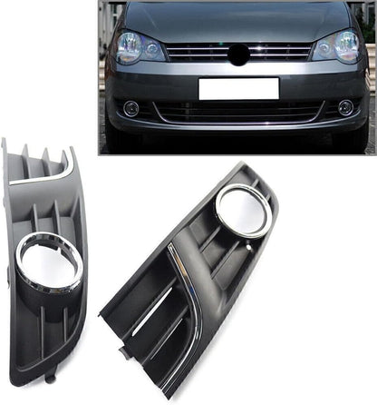 ya 4 8.8 Front bumper fog light protection cover for VW Polo 2011-2013 2012 6QD854661A 6QD854662A