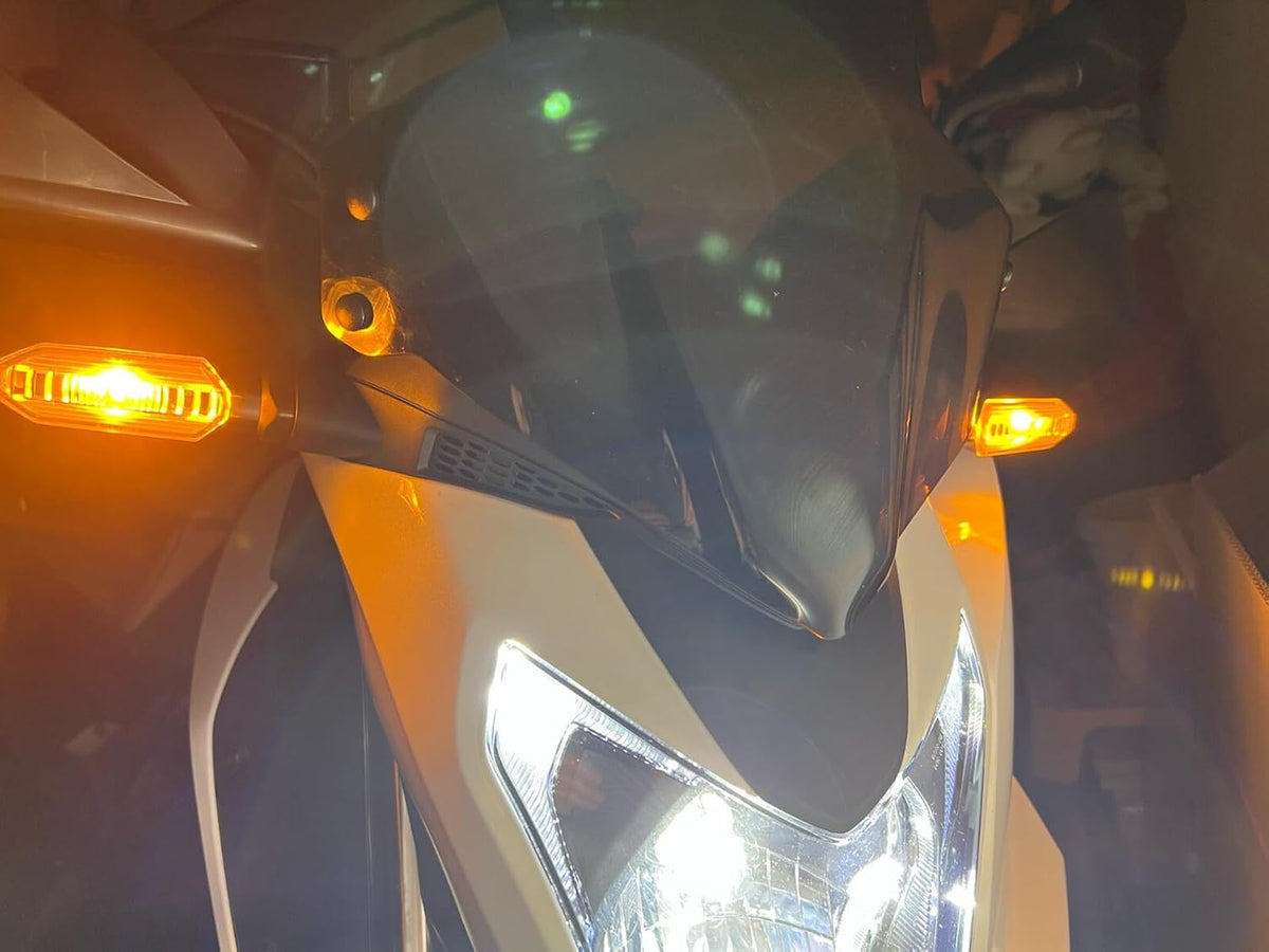 ya 13 9.15 baidi LED Front/Rear Turn Signal Light Indicator Lamp for Honda CBR 500R 650F 400R