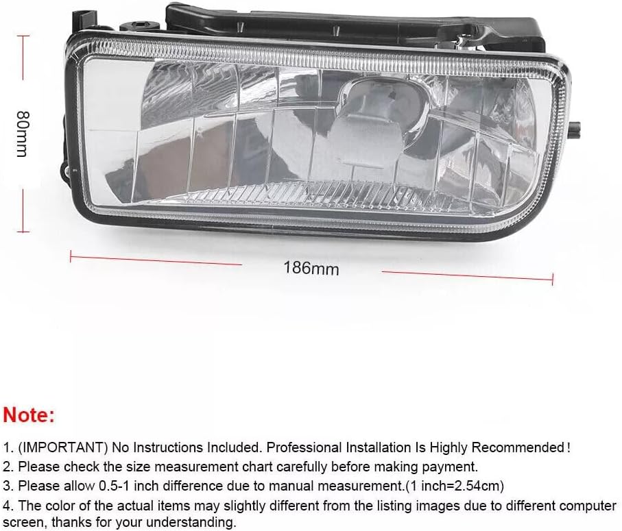 ya 2 8.15 A pair of fog light components suitable for Isuzu 700p truck fog lights 8-97378908-1 8-97378909-1