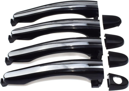 ya 5 8.10 4Pcs Front Rear Left Right Side Exterior Door Handle for Hyundai Azera 2006-2011