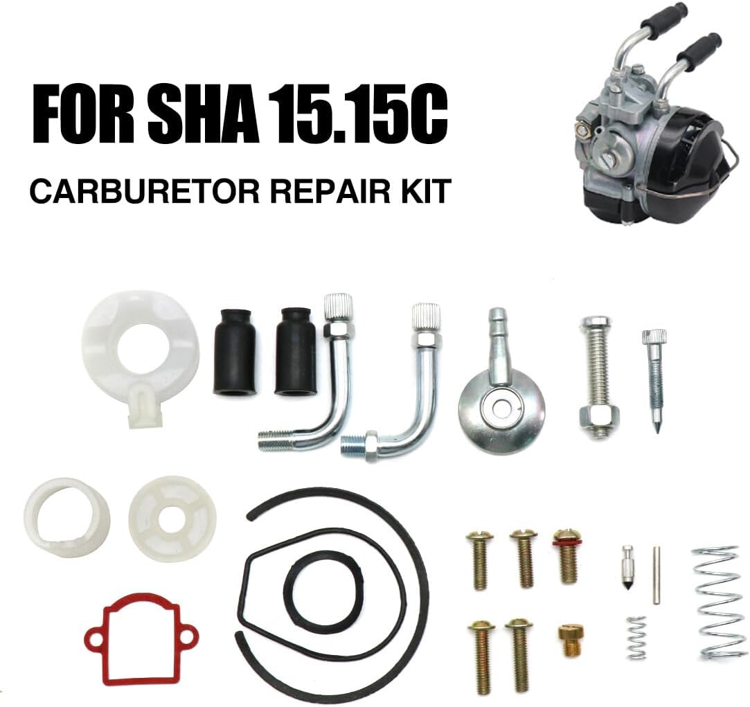 ya 2 8.15 SHA 15.15 Carburetor Repair Rebuild Kit for Dellorto PHBH PHBL PHVA PHBN Carb
