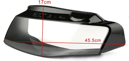 ya 4 8.10 Headlight headlight lens cover suitable for Audi A4 2009-2012 lamp cover left and right 