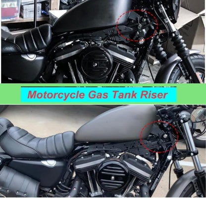 ya 9 10.24 2-inch fuel tank lift booster kit for Harley Sportster XL883 1200 48 72 1986-2018