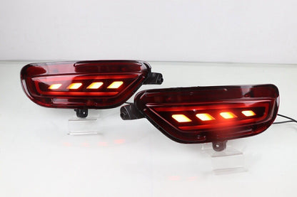 ya 14 9.20 zhengce LED Red Rear Fog Light Tail Bumper Brake Light Kit for Mazda CX-5 2017-21-1