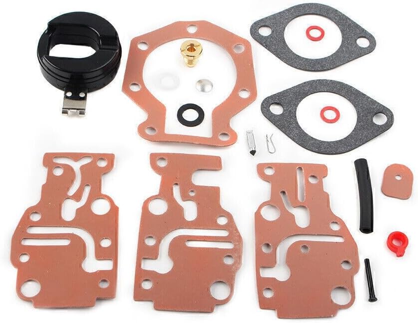 ya 2 8.15 Carburetor Rebuild Carb Repair Kit For Johnson Evinrude 6hp 8hp 9.9hp GLM 40600