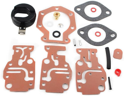 ya 2 8.15 Carburetor Rebuild Carb Repair Kit For Johnson Evinrude 6hp 8hp 9.9hp GLM 40600
