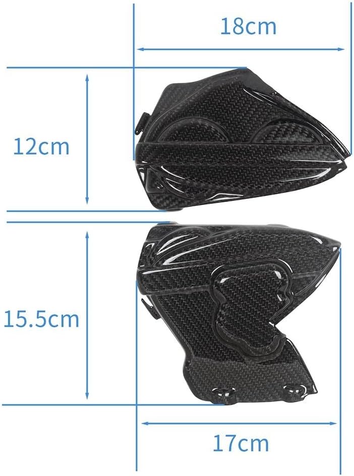 ya 4 8.8.2 for Ducati 959 100% Carbon Fiber Engine Panel Cover Protect Modify Gloss