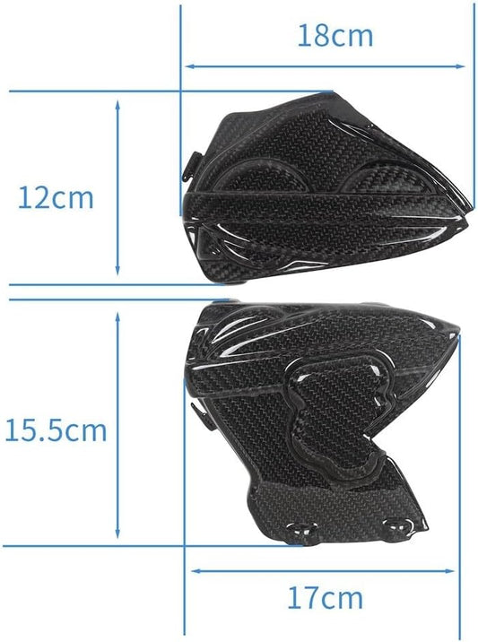 ya 4 8.8.2 for Ducati 959 100% Carbon Fiber Engine Panel Cover Protect Modify Gloss