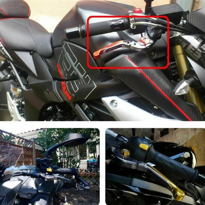 ya 4 8.24 baidi for Triumph Bonneville T100/Black 06-15 EXtendable Foldable Brake Clutch Levers