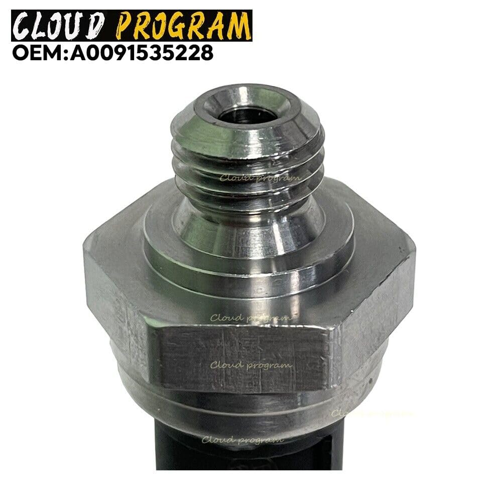 ya 4 8.8 A0091535228 Fuel Rail Pressure Sensor for Mercedes-Benz C 250 W205 2015 RHD