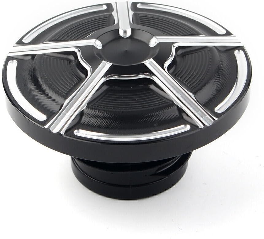 ya 9 10.24 Oil Cap Fuel Gas Tank Cover Fit for Harley Sportster XL 1992-later/ Dyna 1992-2017