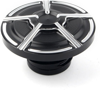 ya 9 10.24 Oil Cap Fuel Gas Tank Cover Fit for Harley Sportster XL 1992-later/ Dyna 1992-2017