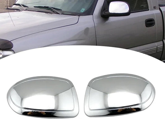 ya 14 9.20 zhengce For 1999-2006 for Chevy Silverado for GMC for Sierra Chrome Rear View Mirr-1