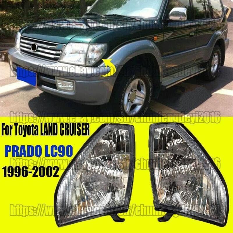 ya 4 8.14 for Toyota for Land Cruiser Prado LC90 1996-2002 Front corner L+R turn signal light 