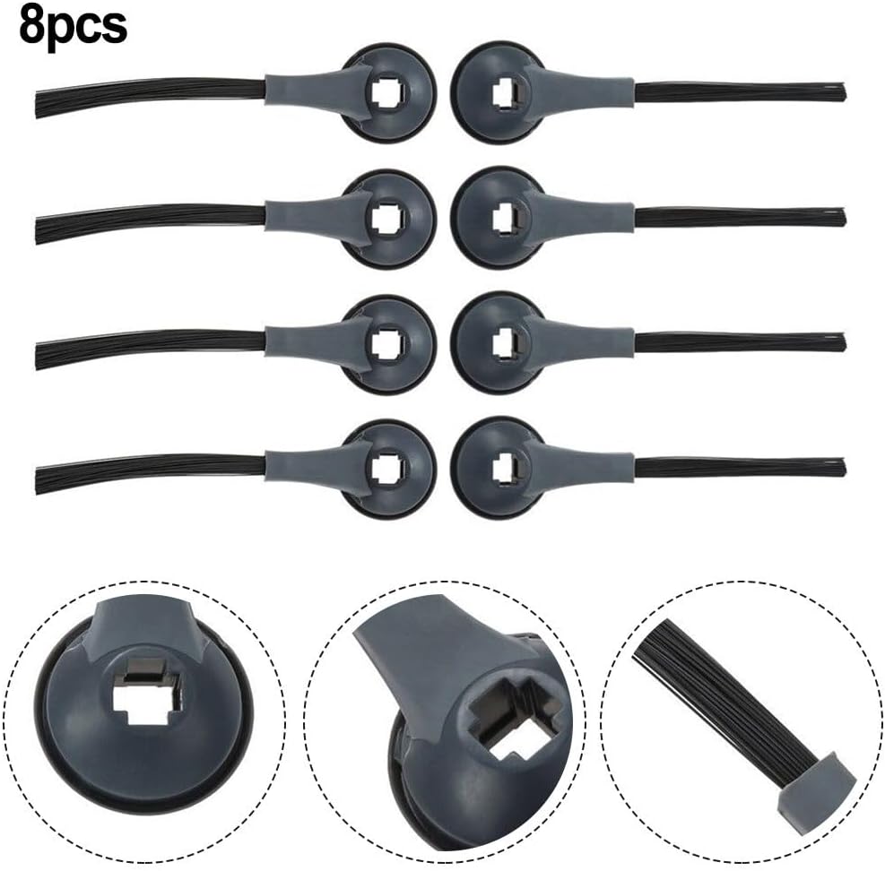 ya 26 10.21 baidi 8Pcs Set Vacuum Cleaner Side Brushes For RV1001AE Parts
