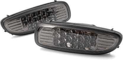 ya 7 8.24 baidi Suitable for 06-15 for Mini Cooper JCW R56 R57 R58 R59 Coupe Smoked bumper red LED fog lights 