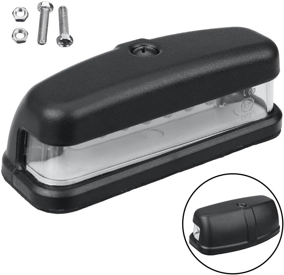ya 13 9.15 baidi Truck Number Plate Light Low Power Consumption Shock Resistant Clear Lens