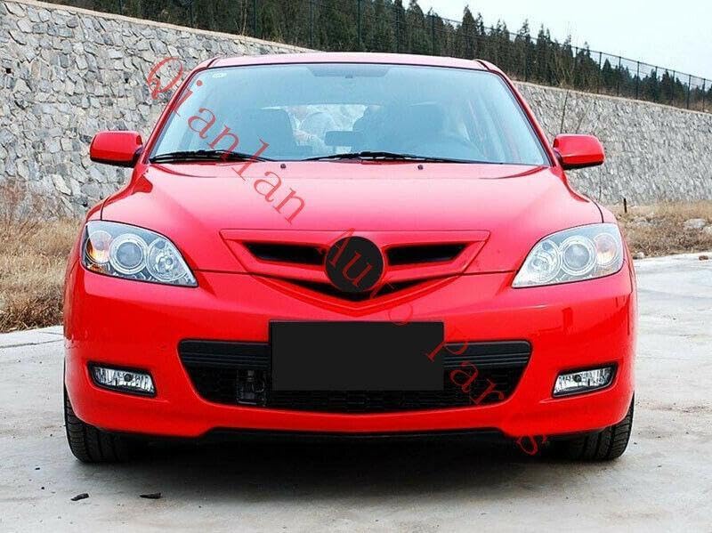 ya 4 8.14 Right side transparent headlight cover with glue for Mazda 3 2004-2009