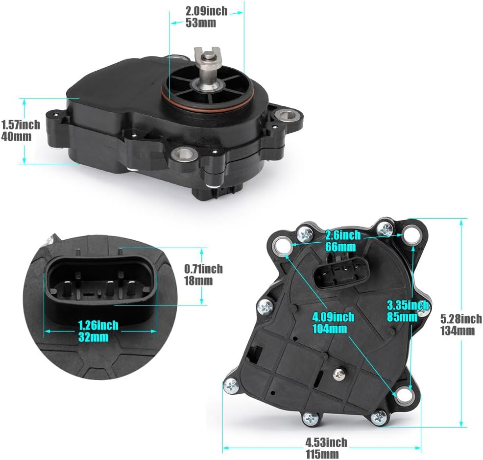 ya 9 10.24 415129174 Can-Am Outlander Renegade Maverick 3 Pin 4x4 Actuator Fits For Motor