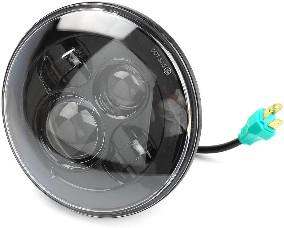 ya 4 8.24 baidi Universal 7 Motorrad Scheinwerfer LED Angel Eye Hi/Lo H4 Projektor f¨¹r Harley