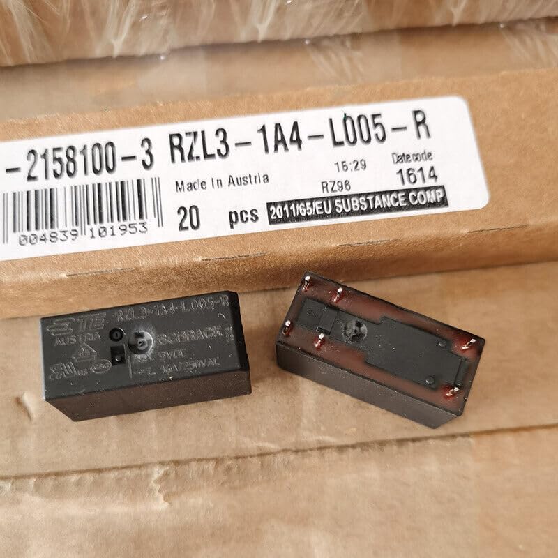 ya 16 10.20 baidi 1Pcs RZL3-1A4-L005-R 5VDC Power Relay 6Pins 16A 250VAC #W7*-