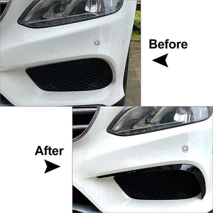 ya 4 8.24 baidi Carbon fiber Lip Splitter Spoiler Fit for Mercedes-Benz E-Class W212 Facelift 13-15