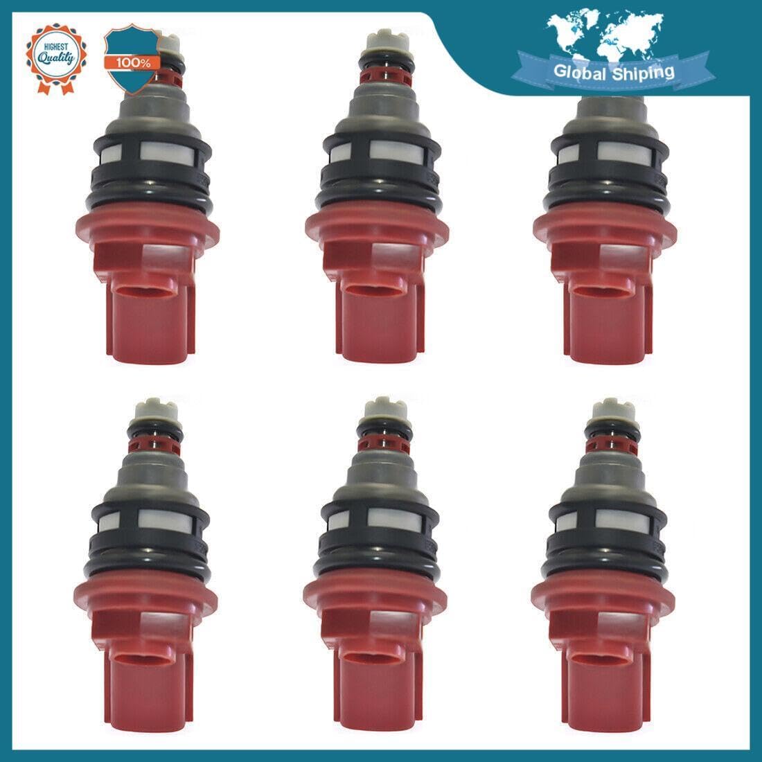 ya 12 10.8 baidi 6PCS 270cc Side feed for Turbo fuel injector 16600-53J00 for 93-96 for Nissan 300ZX