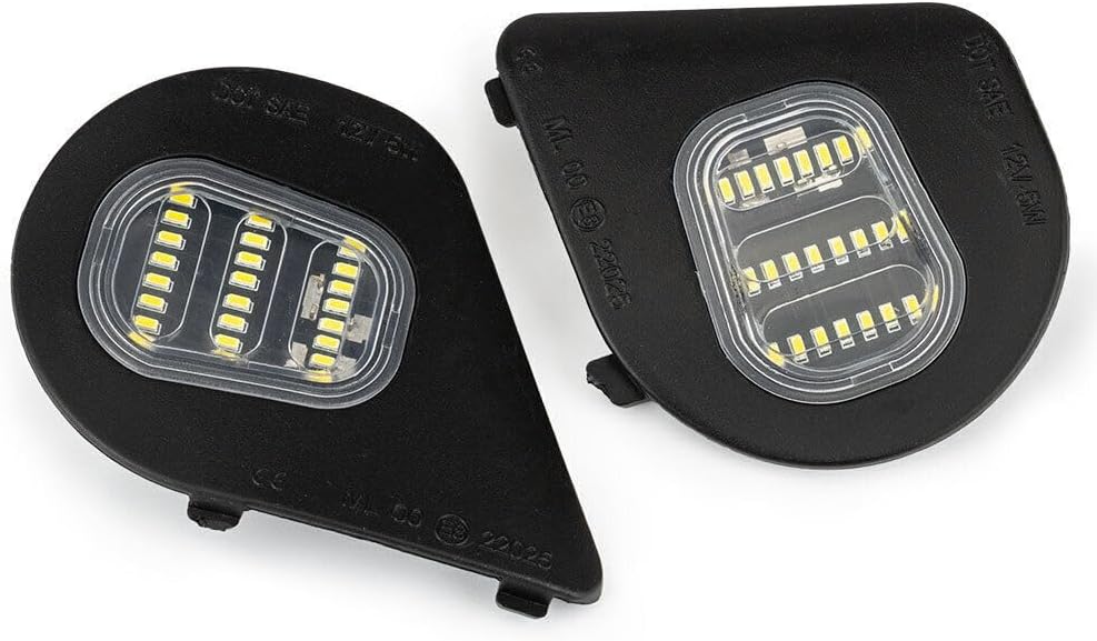 ya 3 8.24 baidi LED Side Mirror Puddle Light for Dodge Ram 10-19 1500 2500 3500 4500 5500 Trucks 