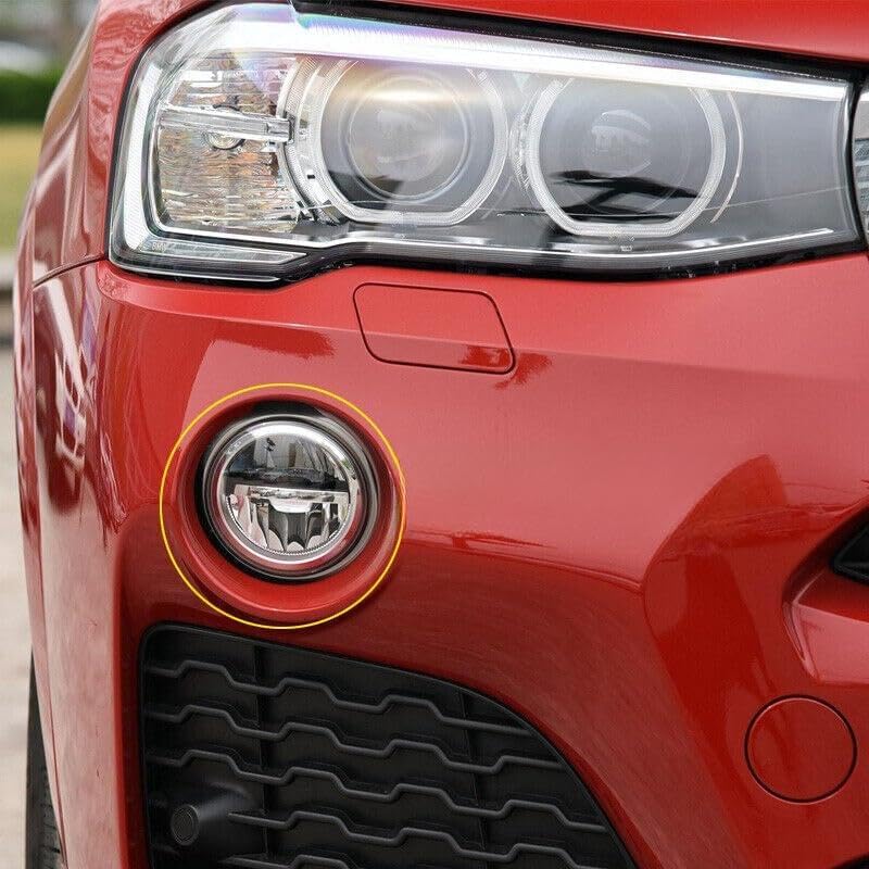 ya 4 8.14 Front bumper LED fog lights 2 pcs for BMW X3 F25 X4 F26 X5 F15 F85 X6 F16