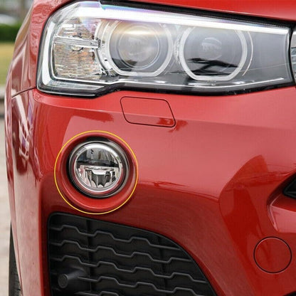 ya 4 8.14 Front bumper LED fog lights 2 pcs for BMW X3 F25 X4 F26 X5 F15 F85 X6 F16