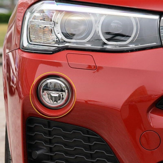 ya 4 8.14 Front bumper LED fog lights 2 pcs for BMW X3 F25 X4 F26 X5 F15 F85 X6 F16