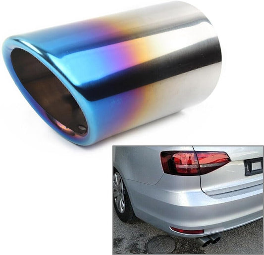ya 14 9.20 zhengce Car Rear Pipe Tail Muffler Tip for VW for Golf 5 6 7 for JETTA 6 for Passat-1