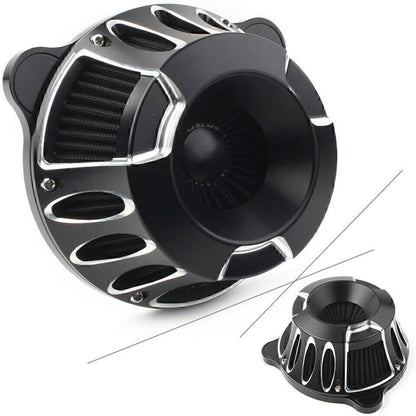 ya 4 8.8.2 Air Cleaner Intake Filter Hollow Out Fit Harley Touring 2000-2007 Dyna Softail