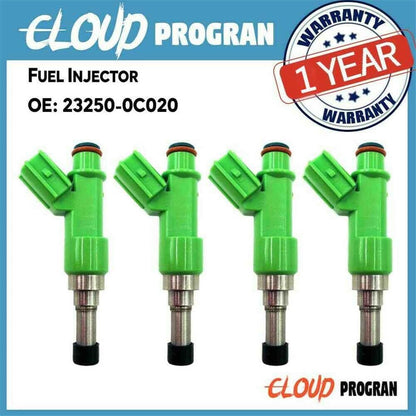 ya 12 10.8 baidi 4Pcs Fuel Injector 23250-0C020 for Toyota Hilux Vigo 2TRFE for Land Cruiser for Lexus
