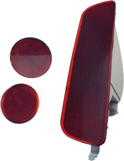 ya 4 8.10 3 Pack Rear Brake Light Rear Bumper Fog Light for Nissan Qashqai J10 2007-13