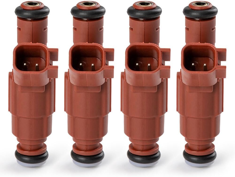ya 10 9.16 baidi 4-pack for Jeep Cherokee 1999 4.0L EV6 fuel injector upgrade (12 holes) 0280156161-