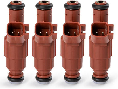 ya 10 9.16 baidi 4-pack for Jeep Cherokee 1999 4.0L EV6 fuel injector upgrade (12 holes) 0280156161-