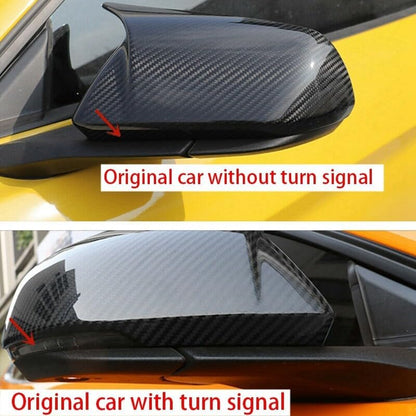 ya 11 9.14 baidiFor Euro Version for Ford for Mustang 2014-2022 Carbon Fiber Side Rearview Mirror Cover