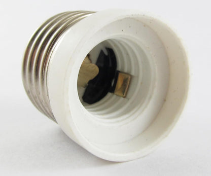 ya 26 10.21 baidi 50pcs E27 Male to E17 Female Socket Base LED Halogen CFL Light Bulb Lamp Adapter