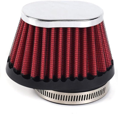 ya 5 8.10 4Pcs Motorcycle High Flow Air Filter 51mm For Motocross Scooter Air Pods Cleaner