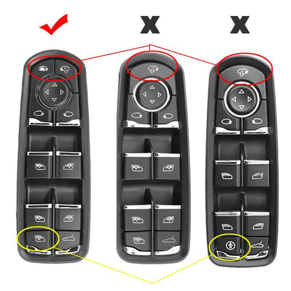 ya 8 8.24 baidi Front Left Window Switch Button Module fits for Porsche Cayenne 11-19 Macan 15-20